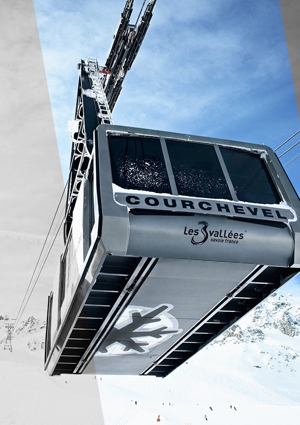 Rent skis in Courchevel